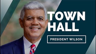 President Roy Wilson | Science Policy Town Hall