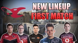 Mousesports 2019 - First Match with the new lineup (karrigan, frozen, chrisJ, woxic, ropz) - CS:GO