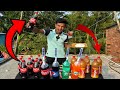 Coca Cola and Mango Frooti & Mentos experiment