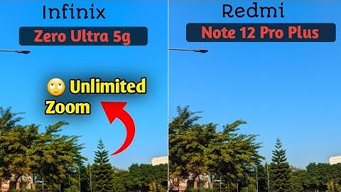 infinix zero ultra camera test vs redmi note 12 pro plus camera test