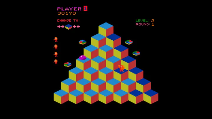 Q*bert [Arcade Longplay] (1982) Gottlieb