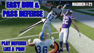NEW LOCKDOWN MADDEN 21 RUN & PASS DEFENSE! EASY COVERAGE & BLITZ SETUPS LOCK DOWN ANY OFFENSE!