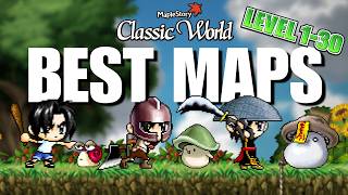 Best Maps to Level 1-30 in MapleStory Classic World screenshot 1
