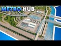 Building another much needed transport hub for my city | No Mods | Vanilla City Design Ep. 21