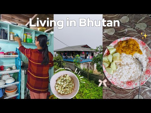 Living in BHUTAN : Hard Life in a Remote Bhutanese Village | Mountain Living in Asia