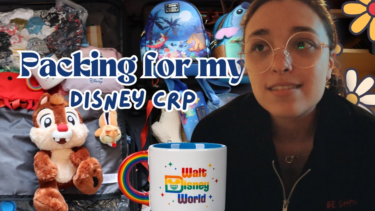 what i'm packing for my disney crp ♡ pre disney crp 2024! 🌈🧳