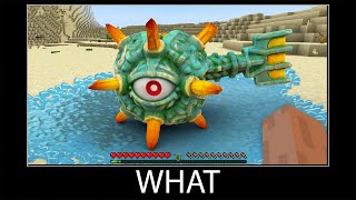 Minecraft wait what meme part 262 realistic Guardian