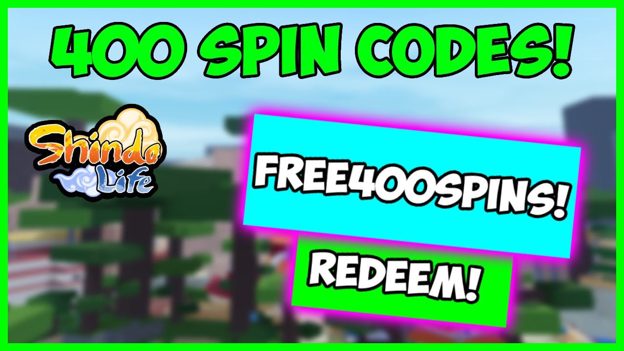 Codes Roblox Shindo Life, Spins et RELL Coins