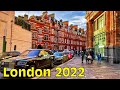 London 2022 | Walking Super posh Knightsbridge London | London Winter Walk 2022 | London HDR 4K