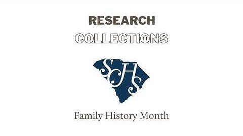 Family History Month: Research Collections
