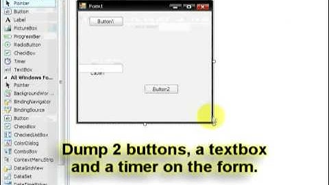 Autoclick Tester Tutorial Visual Basic 2008 FOR NEWBIES