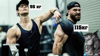 Chris Bumstead и David Laid. Совместная тренировка ! Кто сильнее ?