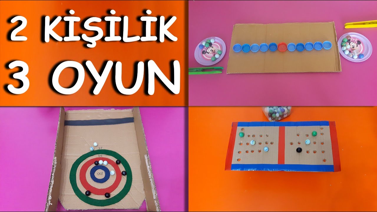 evde cocugunuzla oynayabileceginiz 2 kisilik oyunlar aile oyunlari youtube