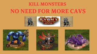 EVONY - New Method To Kill High Level Monsters in 2023