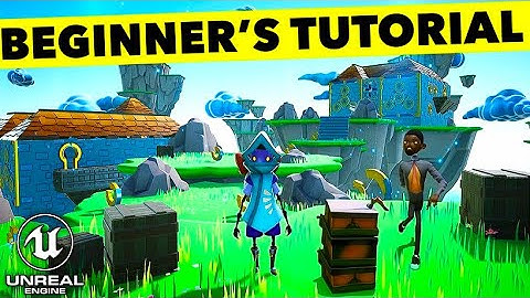 01- Unreal Engine 5 - Create Your First Game In Minutes! || Introduction And Basic Concepts