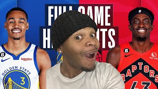 JORDAN POOLE 43 POINT CAREER HGIH WARRIORS at RAPTORS NBA FULL GAME HIGHLIGHTS