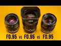 The Best f/0.95? Laowa Argus 33mm vs Zhongyi Mitakon 35mm vs 7Artisans 35mm