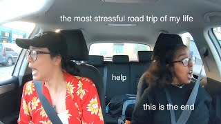 the most *stressful* roadtrip of my life with moon | clickfortaz