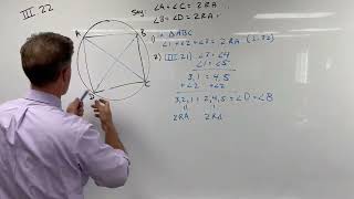 Euclid's Elements: Book 3, Prop 22