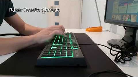 Keyboard Sound Comparison: Razer Ornata Chroma, SteelSeries Apex 150, Natec Genesis Rhod 400 RGB, +1