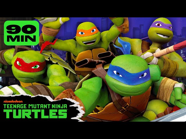 90 MINUTES of TMNT's Best Moments Ever! 🐢