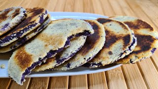 How To Make Homemade Low Carb Ube Piaya Ube Flavoured Piaya Kersteen Kitchen