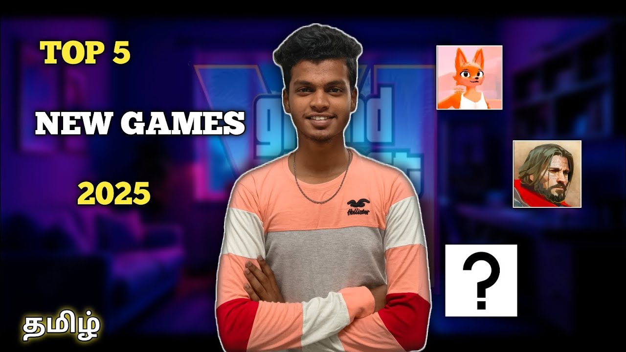 Top 5 new games 2025 for Android & IOS in tamil ||SEENU TAMIL GAMING ...