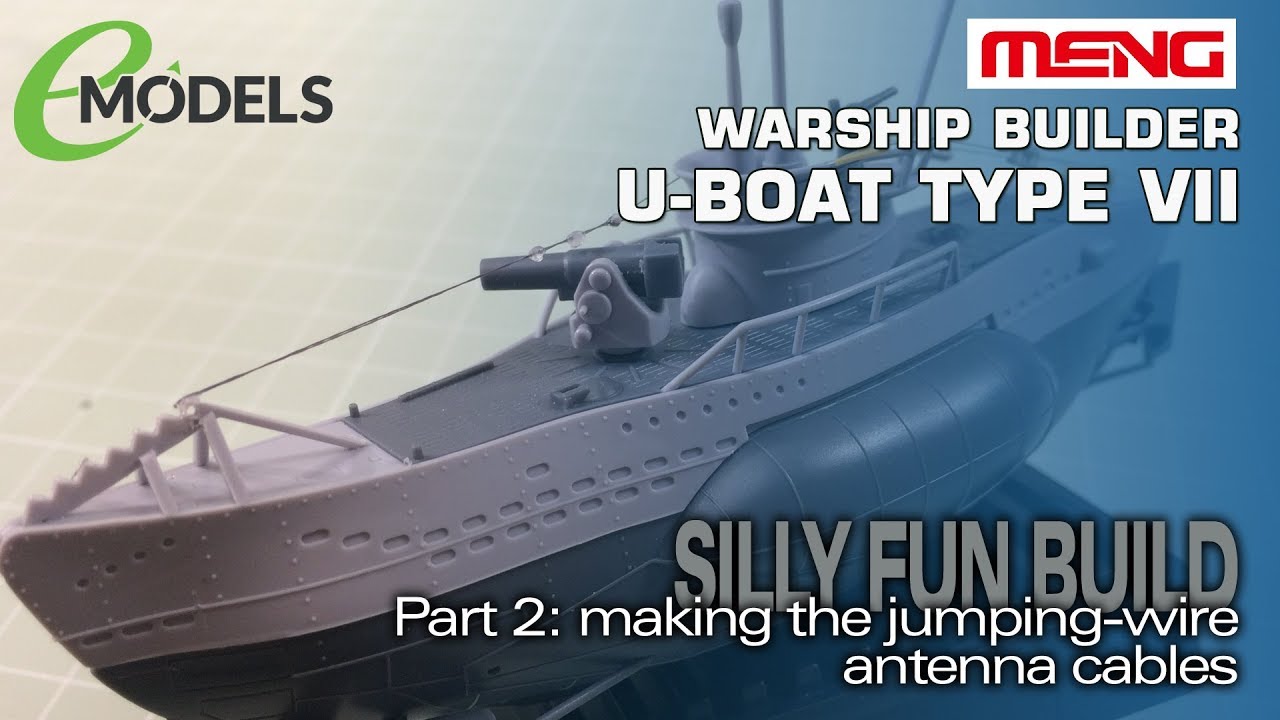 Meng Wb-003 Warship Builder U-boat Type VII Q Edition for sale online