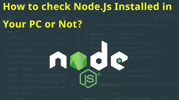 Hoe controleer je of Node.JS op je pc is geïnstalleerd? || Slim genoeg