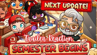 🎓 BEACON UNIVERSITY CAMPUS IS FINALLY OPENING! 🤩 | Semester Begins Trailer Reaction | Avatar World