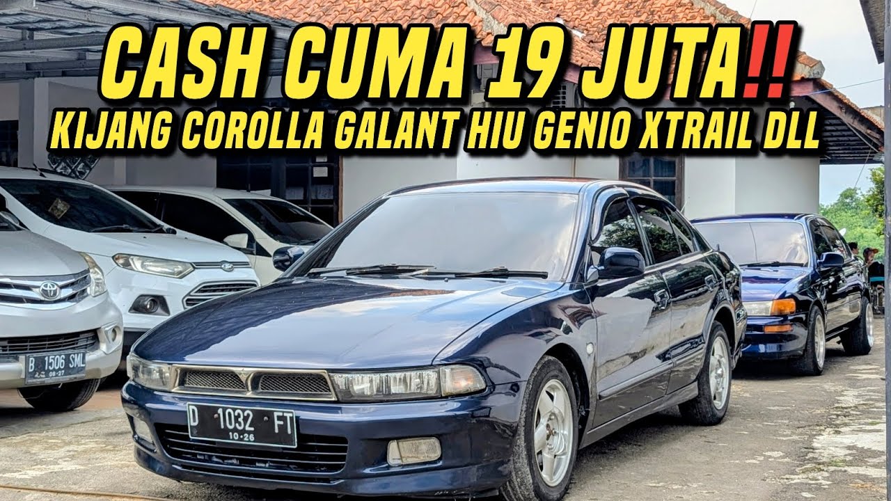Lapak Mobil Tua bagus rapih harga murah murah❗Corolla galant civic cuma 19 juta di Abahdi Garage 