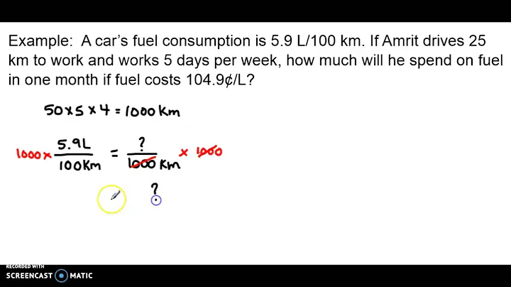 Fuel Consumption Example