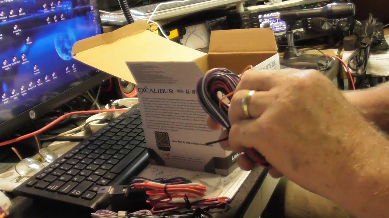 BS'ing while checking out the Excalibur alarm 1870 getting ready to