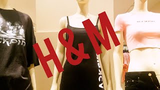 جوله فى محل h&m / احدث كولكشن ملابس h&m / #black_pink