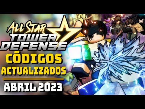 TODOS OS CODIGOS ATIVOS ABRIL 2023 NO ALL STAR TOWER DEFENSE