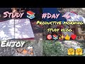 Productive morning study vlog village life 📚#viral #study #norcet #rrb #mpcho #mp #aiimsdelhi 