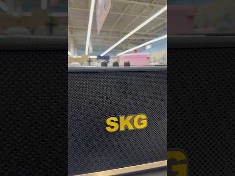 ลำโพงบลูทูธ SKG [New Arrival]  มีแบตในตัว 4"x2 [15w RMS] ไมค์ลอย=2ตัว