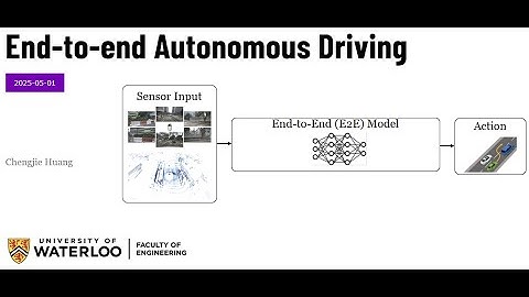 Chengjie Huang "End-to-end autonomous driving"