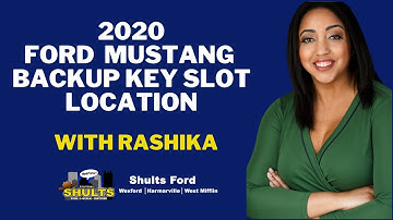 How to find your Ford Mustang Backup Key Slot Location
