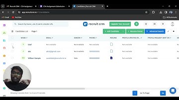 Customer Success Associate Assessment Project  Using Recruit CRM Direct to Delete Records