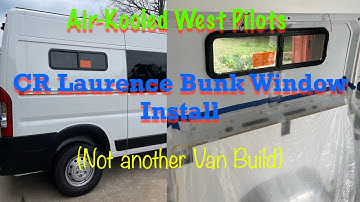 Promaster CR Laurence Bunk Window Install