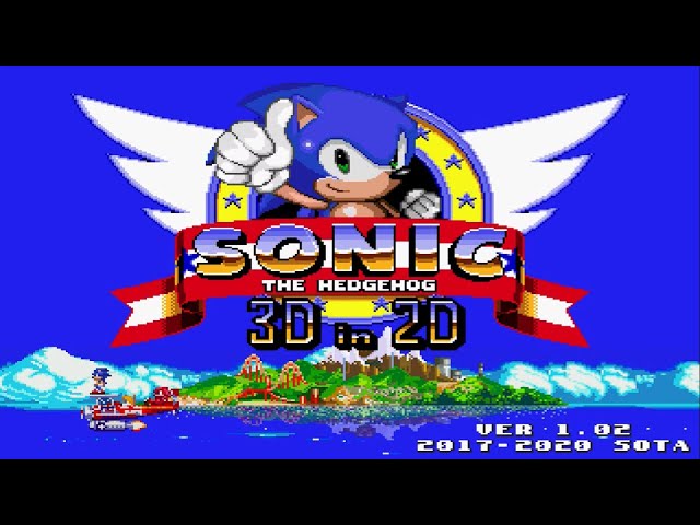 Sonic 3D Blast é recriado em 2D por fã