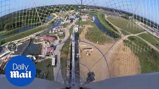 GoPro footage shows waterslide Verrückt that killed Missouri boy  Daily Mail