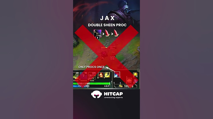 Check out this Jax + Sheen trick!