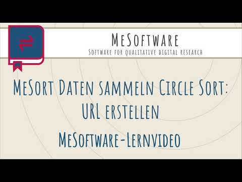 07 MeSort - Daten sammeln - Circle Sort - URL erstellen