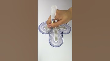 Unfolding Spirals of Pure Satisfaction: A Mesmerizing Spirograph Experience #asmr #art #spirograph