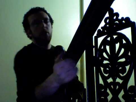 Drum Improvisation on the Stairway Railing - drum ...