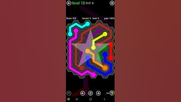 How To Solve Flow Free Hexes 8x8 Mania Level 10 Board Walk Through Solution Walkthrough