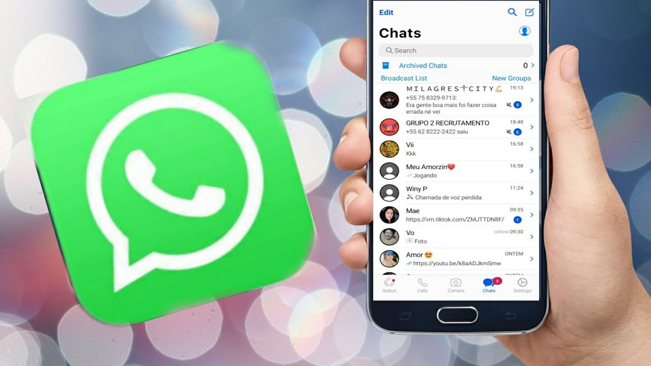Saiu! Nova Atualização do WhatsApp igual do iPhone No Android 2021 ...