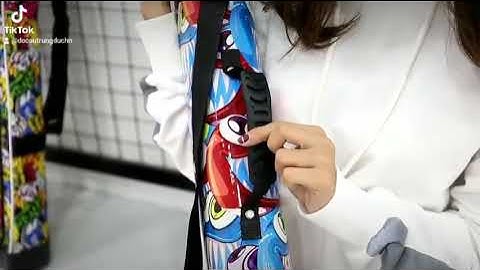 Bao đựng cần câu đơn, đài dạng cứng dài 1m25, 1 ngăn chính 1 ngăn phụ